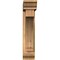 Ekena Millwork Imperial Traditional Smooth Bracket w/ Offset Brace, Western Red Cedar, 5 1/2"W x 22"D x 26"H BKT0604X22X26IMP01SWR - alternate 4
